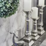 srebrne dekoracje bożonarodzeniowe