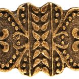 Średniowieczny guzik mosiężny, fot. Shutterstock.com