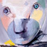 Stasys Eidrigevicius, Claim , 1992 r., Ostoya