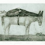 Stasys Eidrigevicius, Ostatnia podróż , 1986 r., cs 500 zł, Rempex