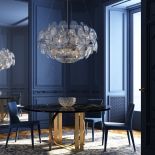 stół z marmurowym blatem