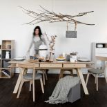 Zimowa aranżacja stołu