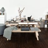 Zimowa aranżacja stołu