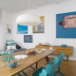 Stół zrobiony przez zaprzyjaźnionego stolarza.