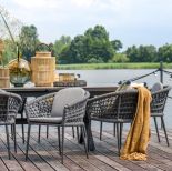 stół z krzesłami do ogrodu