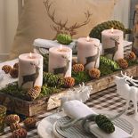 Adwentowe dekoracje - pomysł na stroik ze świecami