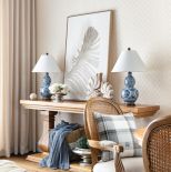 salon styl hamptons aranżacje