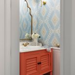 mała łazienka styl hamptons