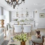 styl francuski salon z kuchnią