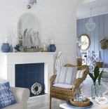 salon w stylu hamptons