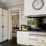 Stylizowana kuchnia do nowoczesnego wnętrza.