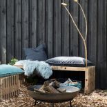 stylowe paleniska ogrodowe