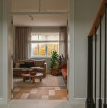 przytulny salon w domu na warmińskiej wsi