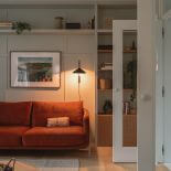 przytulny salon w domu na warmińskiej wsi