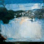 Świat V , olej na płótnie, 2010. Ballada o koniu