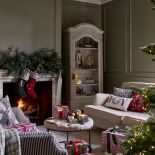 świąteczne aranżacje salonu