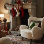 świąteczny wystrój salonu