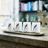 Świece z motywem ptaków marki Nordal, 19 zł/szt., Square Space