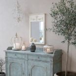 świecznik metalowy shabby chic