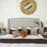 sypialnia w stylu farmhouse