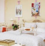 Sypialnia w stylu prowansalskim. Polo i śródziemnomorskie klimaty