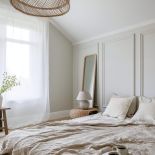 sypialnia jak w mieszkaniu w kamienicy