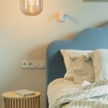 sypialnia w wakacyjnym klimacie