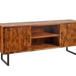 retrowood szafka rtv z odzyskanego drewna