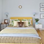 Fot. Aneta Tryczyńska. Szara sypialnia - inspiracje, dodatki, aranżacje