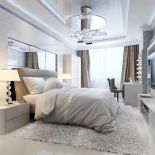 Fot. Shutterstock. Szara sypialnia - inspiracje, dodatki, aranżacje