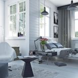 Fot. Shutterstock. Szara sypialnia - inspiracje, dodatki, aranżacje