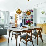 Szarość pełna blasku – nowoczesne wnętrza z nutą retro