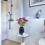 biało szara łazienka zdjęcia aranżacji