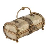 Paryska szkatułka wykonana z masy perłowej, 1800 r.