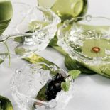 Szklane naczynka z satynowym ornamentem. Wellington od niemieckiej firmy Walther Glas. Cena miseczki – 22 zł. T.I.E. ART GLAS