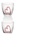 Szklanka Love. Za sześć sztuk zapłacimy 276 zł. MODERNFORM