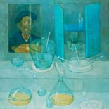 Szkło z odbiciem w lustrze , 2003 r., Kiejstut Bereźnicki, cw 20 000 zł, REMPEX