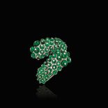 Szmaragdowa bransoleta, Paul Flato, 1940 r., www.sothebys.com