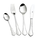 Sztućce z kolekcji Barok, za komplet dla 6 osób (24 sztuki) zapłacimy 380 zł, GERLACH