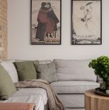 przytulny salon w domu architektki wnętrz Mai Różańskiej