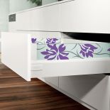 Szuflady TANDEMBOX intivo z kwiatowym motywem, Blum