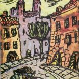 Tadeusz Kantor Uliczka miejska , cw 2500 zł, niesprzedany, REMPEX.