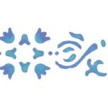 Tak wygląda gotowy wzór inspirowany portugalskimi azulejos.