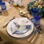 Talerze z kolekcji Clair De Lune, duży – 600 zł/4 szt., mały – 325 zł/4 szt., Flamant, Square Space