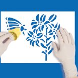 Malujemy bukiety, szablon