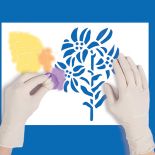 Malujemy bukiety, szablon