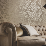 Tapety z jedwabiu, satyny i aksamitu