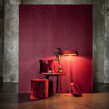 Tapety z jedwabiu, satyny i aksamitu