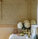 tapeta do łazienki w stylu angielskim