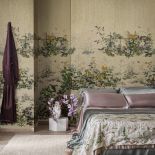 tapety w kwiaty do sypialni